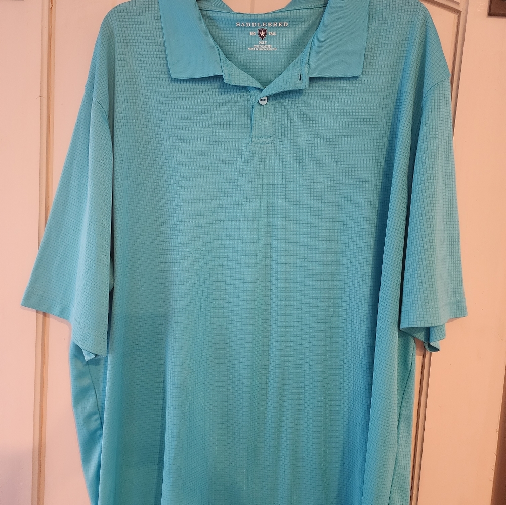 Teal polo